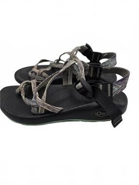 Womens Chaco ZX/2 Classic Sport Sandals Size 7 Stripe Waterproof Hiking Camping